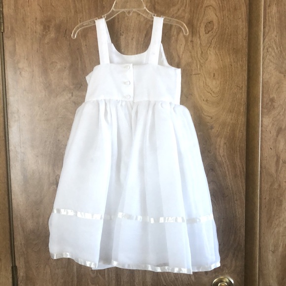 Flower girl’s dress toddler size 4 - Picture 6 of 8